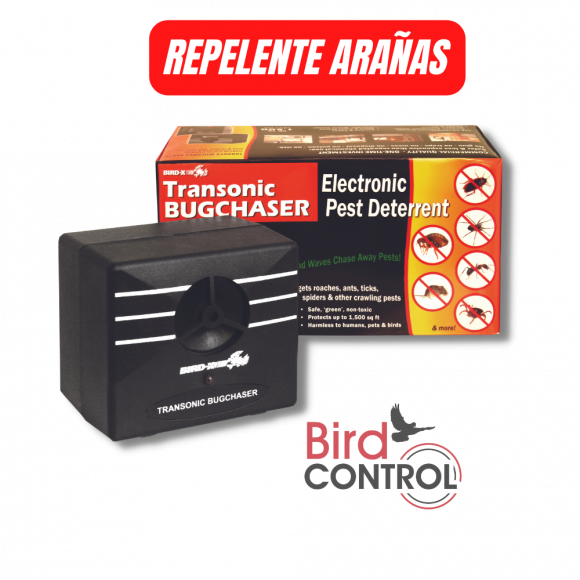 Repelente para arañas transonic bugchaser bird-x - Imagen 2