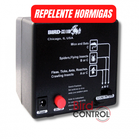 Repelente para hormigas transonic bugchaser bird-x - Imagen 3