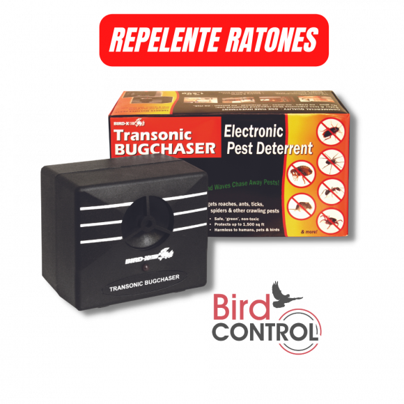Repelente para ratones transonic bugchaser bird-x - Imagen 2